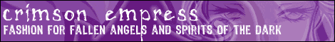Our gothic fashions can be custom made for you